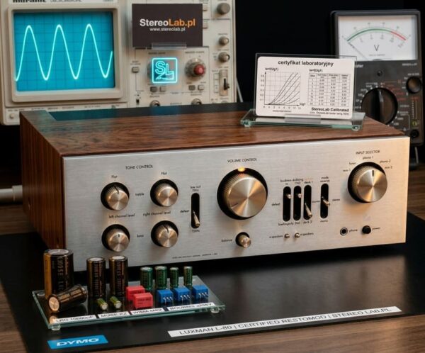 Luxman L-80 – Inżynieryjna rewitalizacja toru audio i zasilania